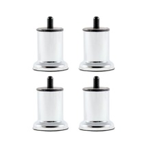 Ademkocplastik 8 Cm Asena Pimli Metal Baza Kanepe Koltuk Ayağı (4 Adet)