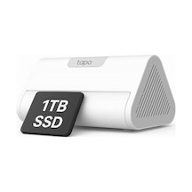 Tp-link Tapo 1h500 Homebase 1tb Ssd Yapayzeka Kamera Depolama Merkezi 16gb Dahili Hafıza Smart Homebase Aı Yüz Tanıma 64 Sensör Ve 16 Kamera Desteği