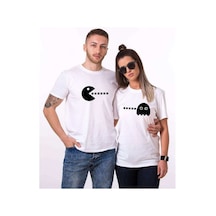 Tshirthane Pacman Sevgili Kombinleri Tshirt Kombini Beyaz