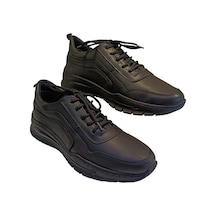 Castle Black 13255 Erkek Deri Casual Ayakkabı Siyah