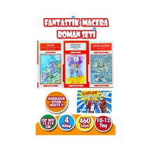 Fantastik Macera Roman Seti 3 Kitap Renkli Karikatür Kitabı Hediyeli