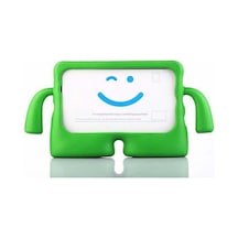 Galaxy Tab 3 7.0 2013 Sm-t210-sm-t211-sm-t212 Uyumlu Çocuklar İçin Kollu Tasarımlı İbuy Tablet Kılıfı - Yeşil - T5429