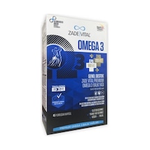 Zade Vital Omega 3 Balık Yağı Premium 45 Blister