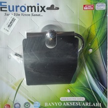 Euromix Krom Tuvalet Kağıtlığı Banyo Wc Askılığı Euromix Krom Tuvalet Kağıtlığı Banyo Wc Askılığı