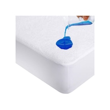 Rovigo Home Fitted Sıvı Geçirmez Havlu Yatak Alezi Beyaz