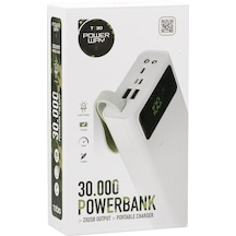 Powerway Tx30 30000 Mah Dijital Göstergeli Powerbank Altın - Dore