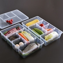 Dancemonkey Yok Sertifikası Saydam Saklama Pp Organizatör Mutfak Mühürlü Mavi Kutu Kapaklı Çok Renkli