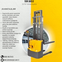 John Morgan CDD15R-EN 1500 KG İstif Makinesi