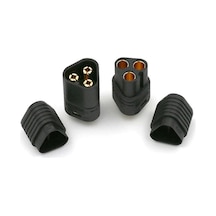 Mt60 3 Pin Dişi Erkek Konnektör Soket Çift Amass 3.5mm 12awg Rc Esc Motor Drone Lityum Lip