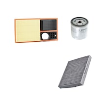 Bosch Filtre Bakım Seti Volkswagen Polo 1.4 Benzin 80 Beygir 9n 2002-2009 Bud Hava + Yağ F. + Polen Filtre Bosch