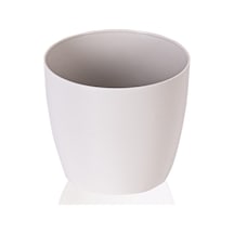 Yk04 Yakut Saksı No:4 Drenaj Aparatı Ile Birlikte, Kirli Beyaz, 21.8cm, 7.4 Litre Turkuaz