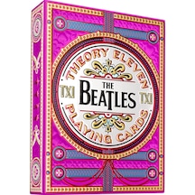 Theory11 The Beatles Pink Oyun Kağıdı Kartı Kartları Destesi Koleksiyonluk
