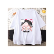 Tarzsokak Beyaz Mavi Arşiv Koharu Tees Kawaii Karakter Anime Manga Grafik T