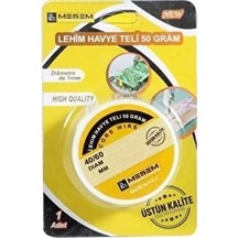 Meşem Lehim Havye Teli 50 Gram 4141