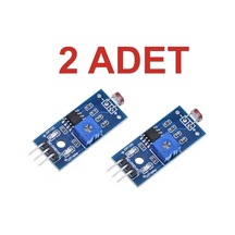 2 Adet Ldr Işık Sensör Modülü Lm393 Arduino Light Sensor Board Ldr Kart Rodevino