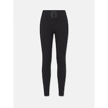 Xint Siyah Slim Fit Tayt 470461