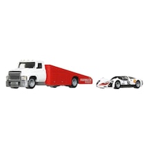 Premium Car Culture Team Transport Flf56-hrv47 '66 Porsche 906 Carrera 6 & Carry On Çok Renkli