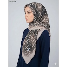 Dolce Life Dolce Cool Desenli Flamlı Pamuk Eşarp 1015-116 Çok Renkli