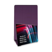 Mey İthalat Apple iPad 5 Air 9.7 Kılıf Tablet Smart Kılıf - Mor Tablet Kılıfı