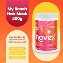 Novex My Beach - Hindistan Cevizi Özlü Nemlendirici Saç Maskesi 400g