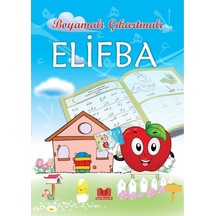 Boyamalı Çıkartmalarla Elifba KİTAP KALBİ YAYINCILIK 9786059815307