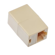 Tek-iş Rj45 Ara Bağlantı Buatı Network Cat5 Cat6 Kablosu Uzatma Aparatı Standart