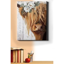 Webstyle Sayılarla Boyama Seti Kasnaklı Sevimli Hayvan 60 X 75 Cm