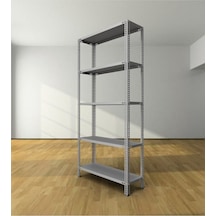 Uzmangrupraf Uzman Grup Raf Çelik Raf-5 Raflı 2Metre 31X60 Çelik Raf-Depo Rafı