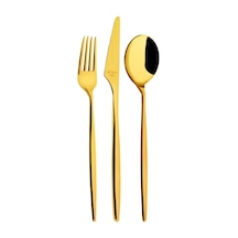 Aryıldız Studio Gold 84 Parça Çatal Kaşık Bıçak Takımı Altın