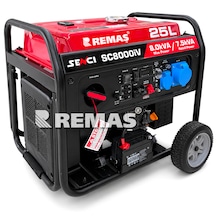 Senci Sc 8000 İv Marşlı Inverter 8 Kva Monofaze Benzinli Jeneratör
