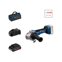 Bosch GWS 18V-11 S 1x4 Ah Procore Akülü Devir Ayarlı Taşlama Bez Çantalı