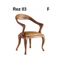 Rez 03 Modern Şık Ergonomik Dayanıklı Konforlu Ahşap Ayaklı Salon Yemek Sandalyesi Modeli Çok Renkli