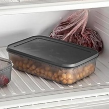 Ayrex No Frost Silikon Yumuşak Kapalı Saklama Kabı Dondurucu Ve Buzluk Saklama Kabı 1500ml, Kapaklı No Frost Saklam Diğer