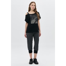 Daıdo Kadın T-shirt 20y311900821 Ekru