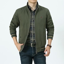 Erkek Dik Yaka Ceket Koyu Mavi