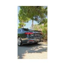 Audi A4 Bagaj Spoiler 2019-2024 Standart / Advanced / Business Uyumlu Parlak Siyah Spoiler