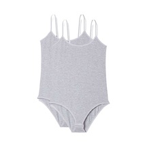 20st 2 Adet İp Askılı Kadın Çıtçıtlı Body Gri 13-2010