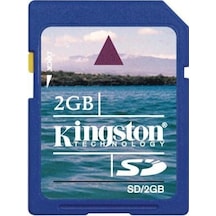 Kingston 2 GB Secure Digital SD/2GB Hafıza Kartı