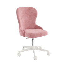Meltem Kids New Classy Genç Odası Amortisörlü Tekerlekli Çalışma Sandalyesi (beyaz-pembe (3010))