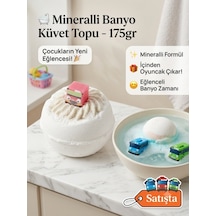 175gr Oyuncaklı Banyo Küvet Topu Mavi 1 Adet Lavanta - Beyaz Zambak