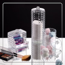 Blackstone Krc-028 Diamond Organizer Set 3'lu Mendillik Kulak Pamukluk Makyaj Pamukluk Diğer