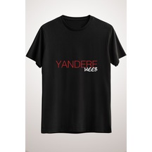 GreenMint Unisex Siyah T-shirt Yandere Anime Manga Inspired Weeb Shirt
