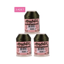 3 Adet Altınbaşak Oya Ve Dantel İpi 20 Gr - Royaleks - No: 004