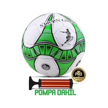 Telvesse Futbol Topu El Dikişli Pompalı Set Ultra Dayanıklı Sert Zemin Halı Saha Topu 5 Numara Çok Renkli