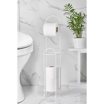 Ferforje Wc Tuvalet Kağıtlık Beyaz Renkli