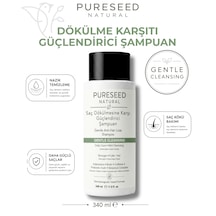 Pureseed Natural Saç Dökülmesine Karşı Güçlendirici Şampuan - Nazik Bakım - 340 Ml