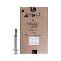 - 2.5 Ml 3p 25g Turuncu 25mm Aşı Enjektörü - 1000 Adet
