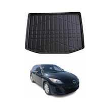 Mazda Mazda 3 Hb 2009-2012 Arası Uyumlu Araca Özel Kauçuk Tpe Bagaj Havuzu Siyah