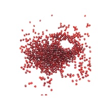 Piramit Akrilik Boncuk Bordo 4 Mm Aksesuar Takı Malzeme 25 Gr