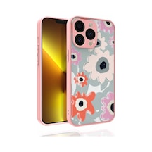 Zore İphone 13 Pro Max Uyumlu Desenli Kamera Korumalı Parlak Ogaa Nora Kılıf-no5
